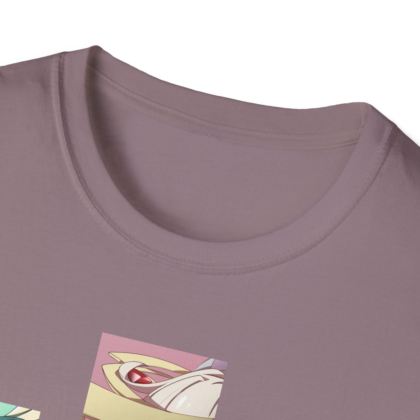 Anime Trio Unisex Softstyle T-Shirt, Casual Tee, Geek Fashion, Gift for Anime Lovers, Novelty Shirt, Unique Graphic Tee