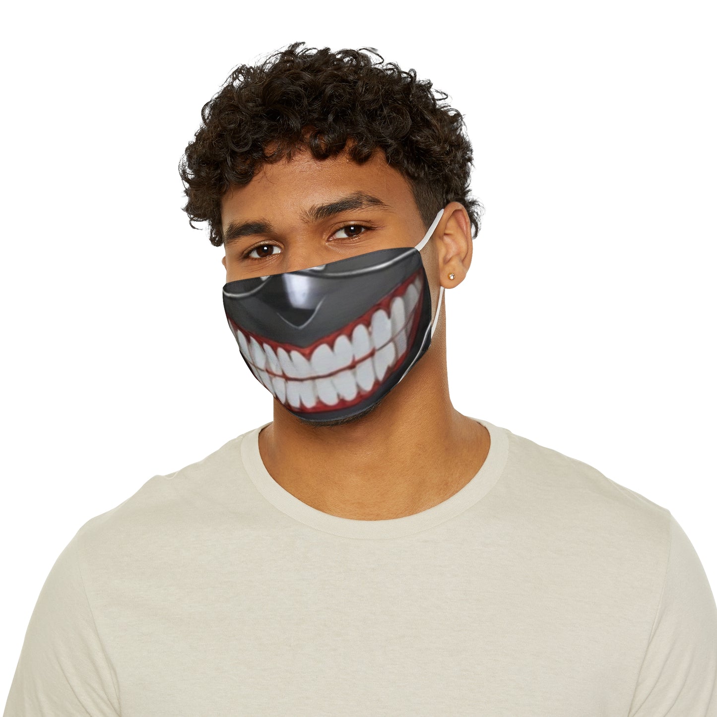 Smiling Skull Face Tokyo ghoul style Mask | Cosplay Accessory, Halloween Costume, Party Favor, Daily Protection, Fun Gift