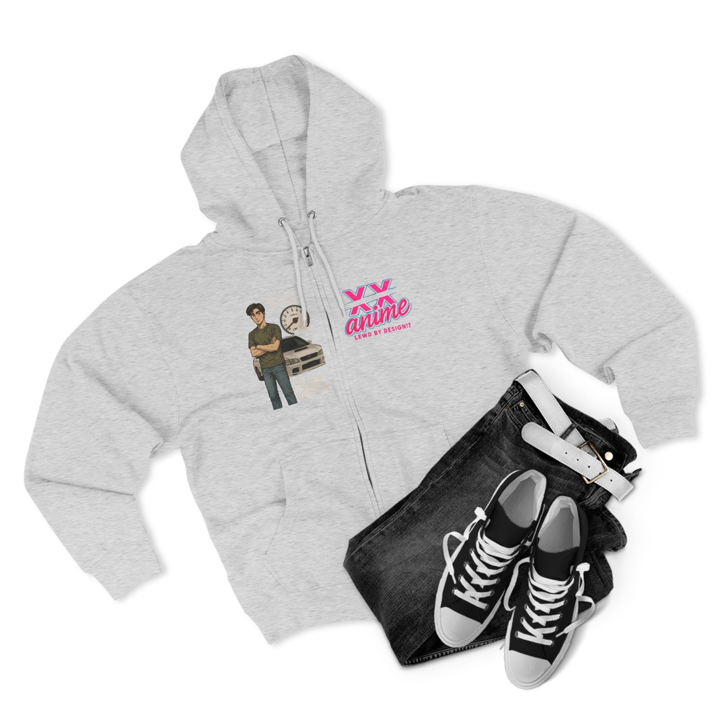 Unisex Zip Hoodie