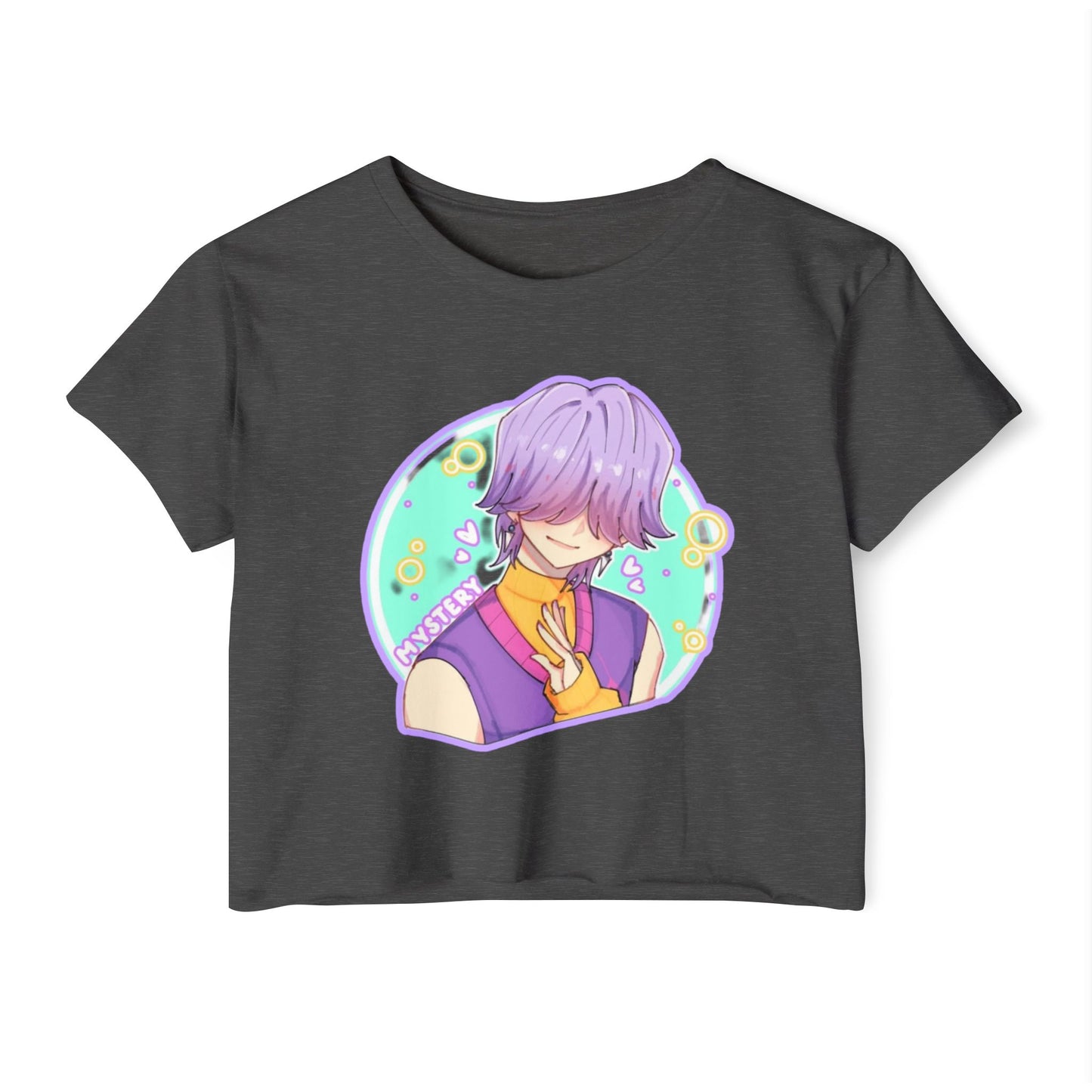 Vibrant Women's kpop boys 1 Festival Crop Top with Playful Design, Cute Summer Tee, Bohemian Shirt, Artsy Gift for Her, Perfect for Music Festivals