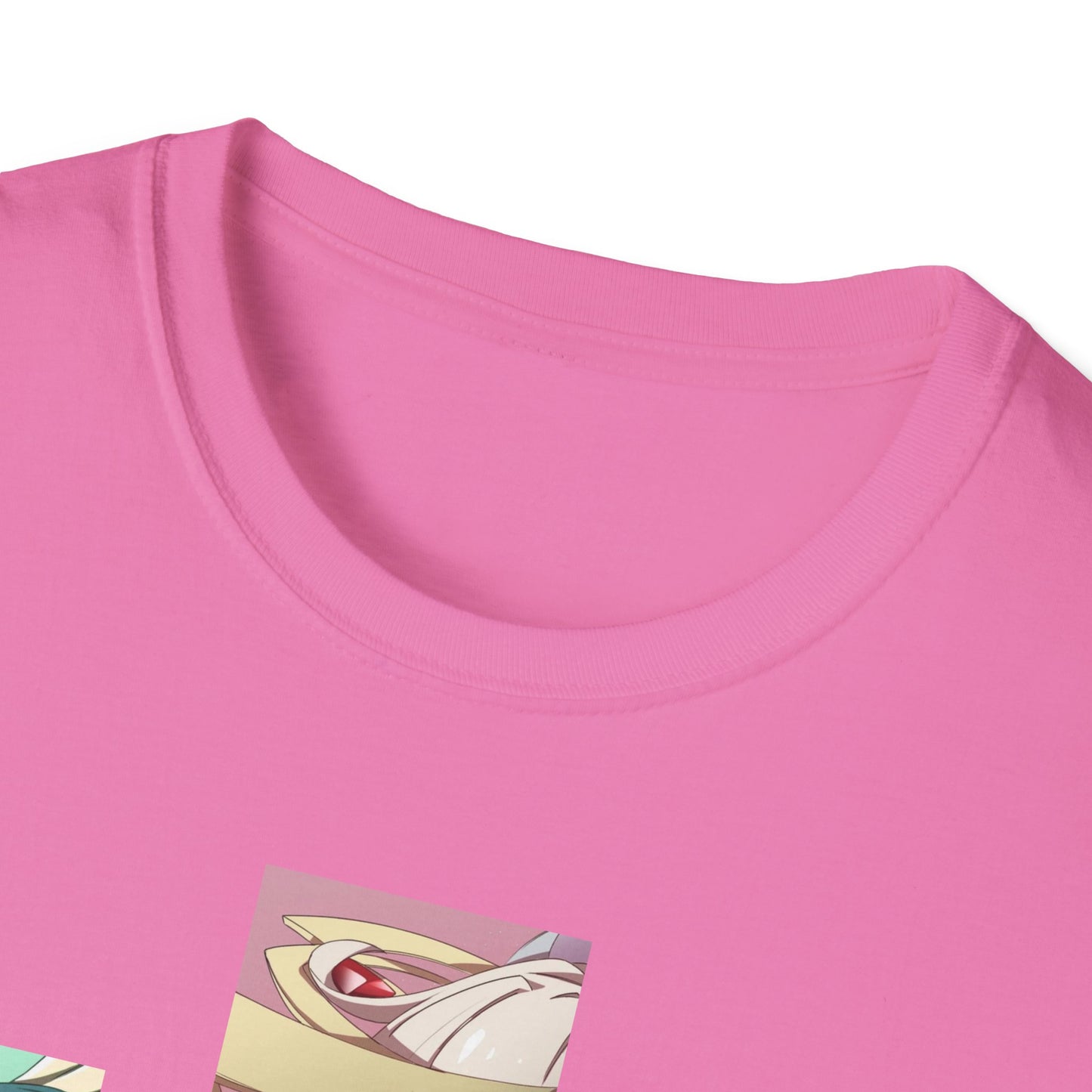 Anime Trio Unisex Softstyle T-Shirt, Casual Tee, Geek Fashion, Gift for Anime Lovers, Novelty Shirt, Unique Graphic Tee