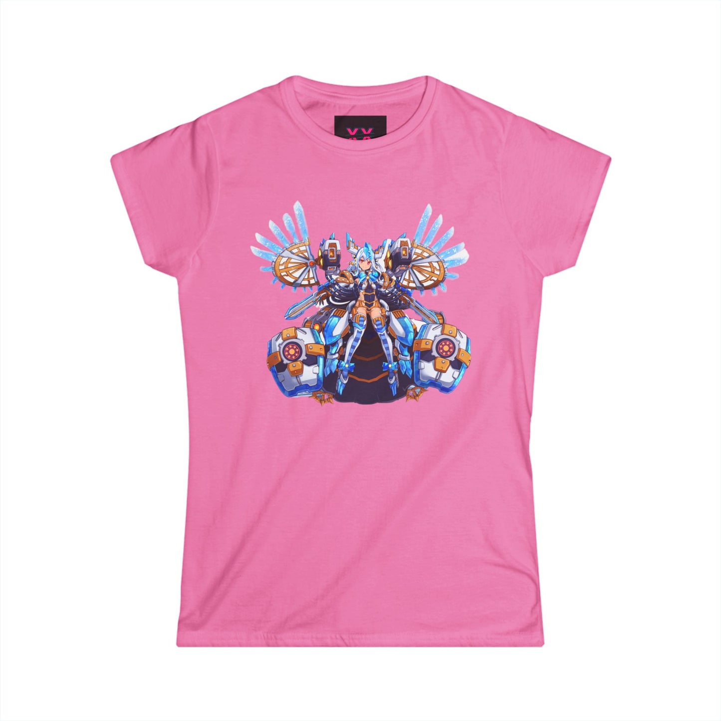 Drykage Women's Softstyle Tee, Cute Anime Gift, Casual Shirt, Fun Graphic Tee, Trendy Anime Fashion