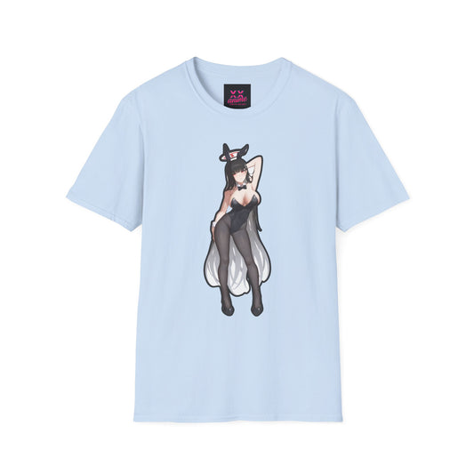 Anime-Inspired Witchy lewd bunny 2 T-Shirt: Spooky Season Vibe, Perfect for Comic Con, Halloween Party, or Casual Wear, Unisex Softstyle Tee, [...]