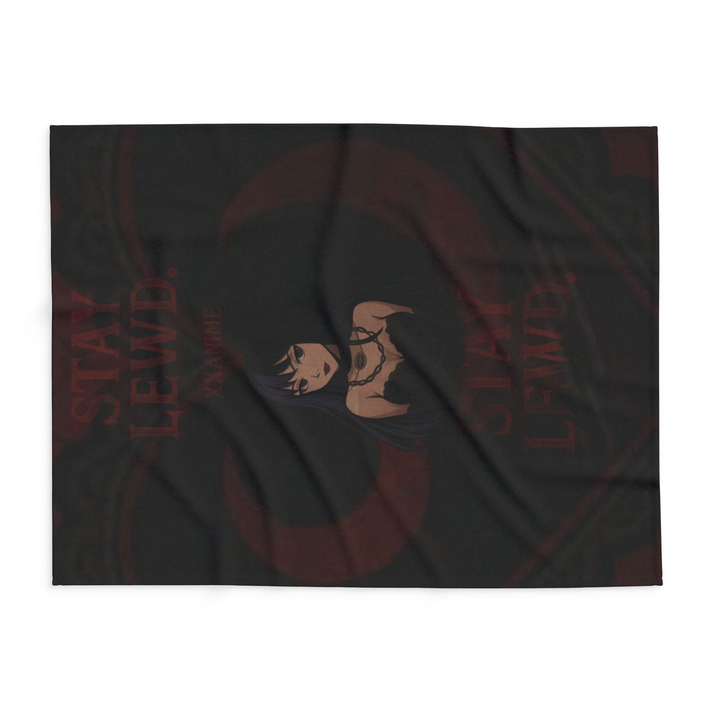Stay Lewd Arctic Fleece Blanket, Cozy Throw for Home Decor, Perfect Gift for Fans, Gothic Aesthetic Blanket, Soft Bedding for All Seasons