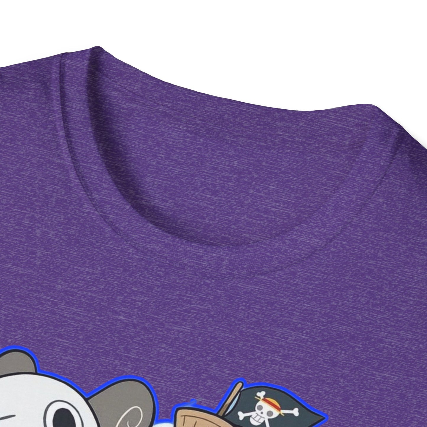 Cute Cartoon Character one piece 7 T-Shirt, Graphic Tee for Anime Lovers, Unisex Gift, Casual Wear, Softstyle Shirt