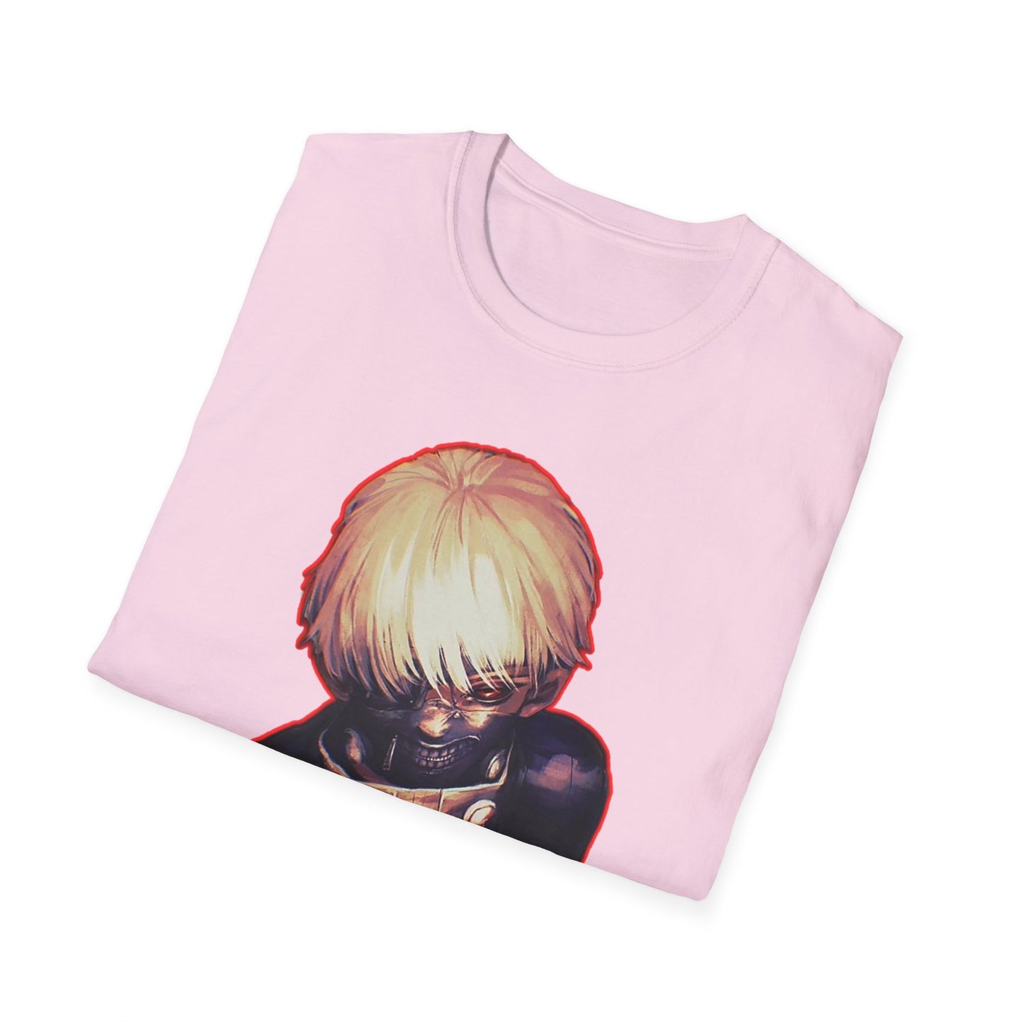 Stylish Unisex Graphic Tee tokyo ghoul style 5- Trendy Softstyle T-Shirt for Casual Wear, Gifts, Anime Fans, Everyday Comfort, Summer Outfits