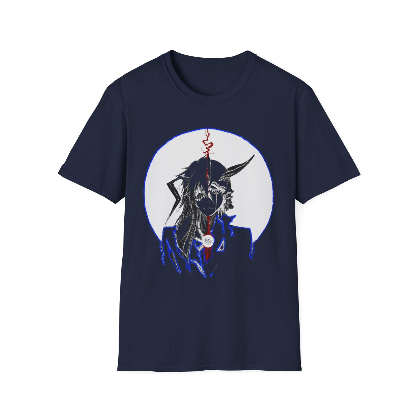 Anime-Inspired bleach 2 Unisex Softstyle T-Shirt, Comfortable Graphic Tee, Casual Wear, Gift for Anime Fans, Lightweight Summer Fashion