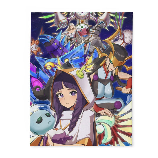 Drykage Anime-Inspired Arctic Fleece Blanket, Cozy Throw for Gamers, Soft Blanket for Home, Perfect Gift for Anime Lovers, Decorative Blanket