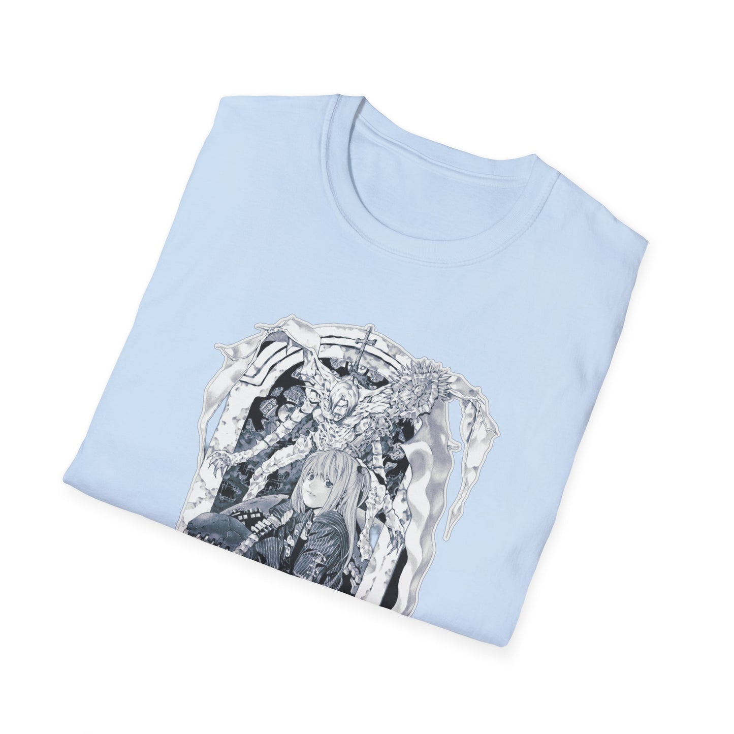 Unisex Graphic T-Shirt dn style - Gothic Art Design, Casual Wear, Men’s and Women’s Gifts, Street Style, Music Festival Attire