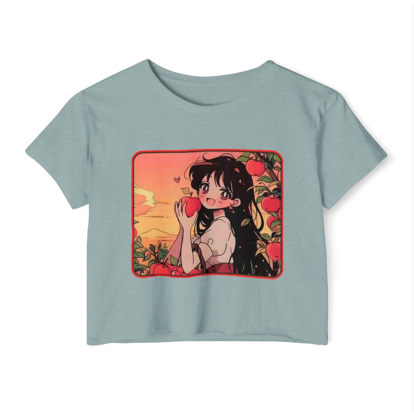 Women's Festival sailor moon 8 Crop Top, Boho Top, Summer Shirt, Cute Graphic Tee, Festival Attire, Gift for Music Lovers, Outdoor Concert Wear