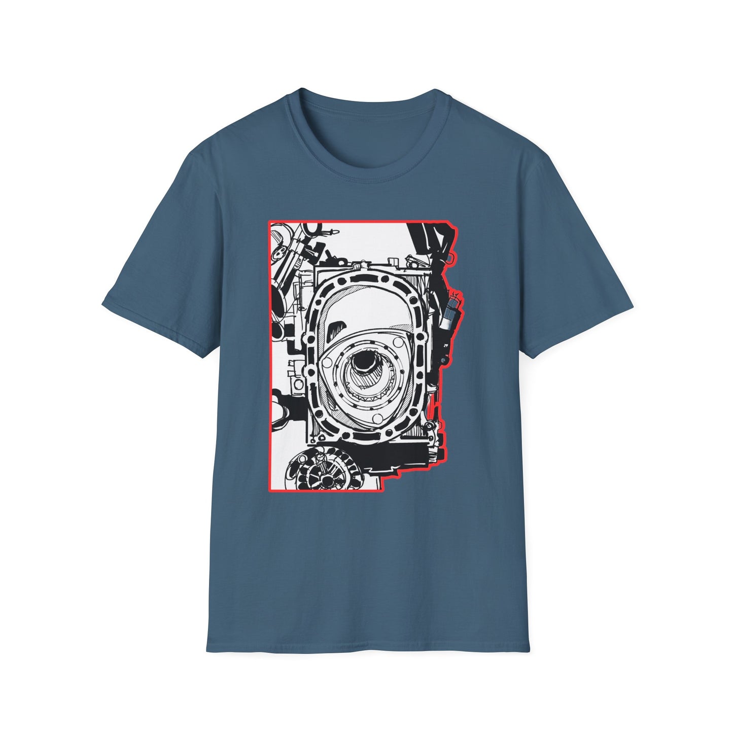 Automotive initial D 16 Eye Art T-Shirt, Gearhead Apparel, Car Enthusiast Gift, Unique Graphic Tee, Vehicle Lover's Top, Creative Statement Shirt