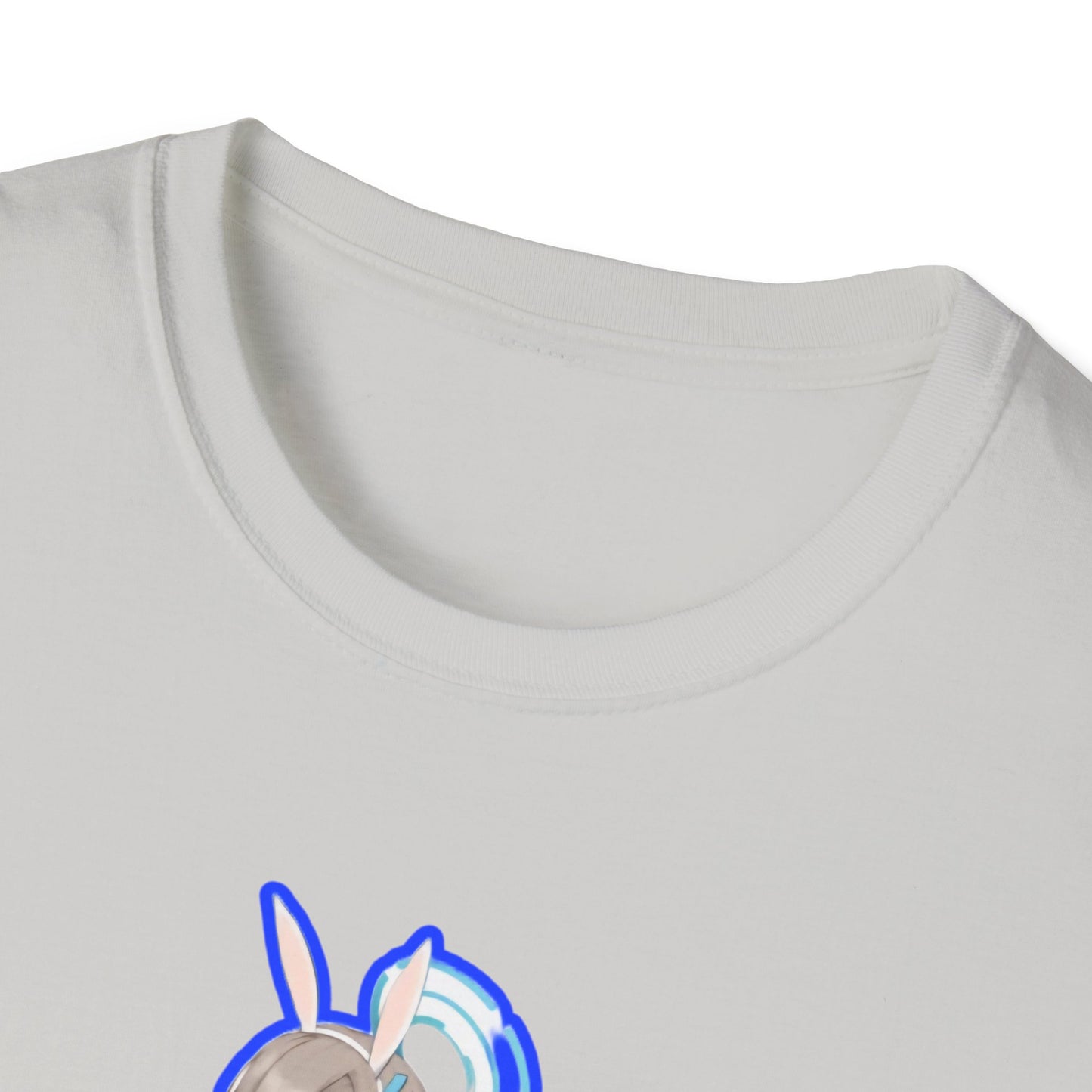 Cute Anime lewd style bunny 3-inspired Unisex T-Shirt with Playful Designs, Perfect for Niche Enthusiasts, Gift for Cosplay Events, Trendy Streetwear