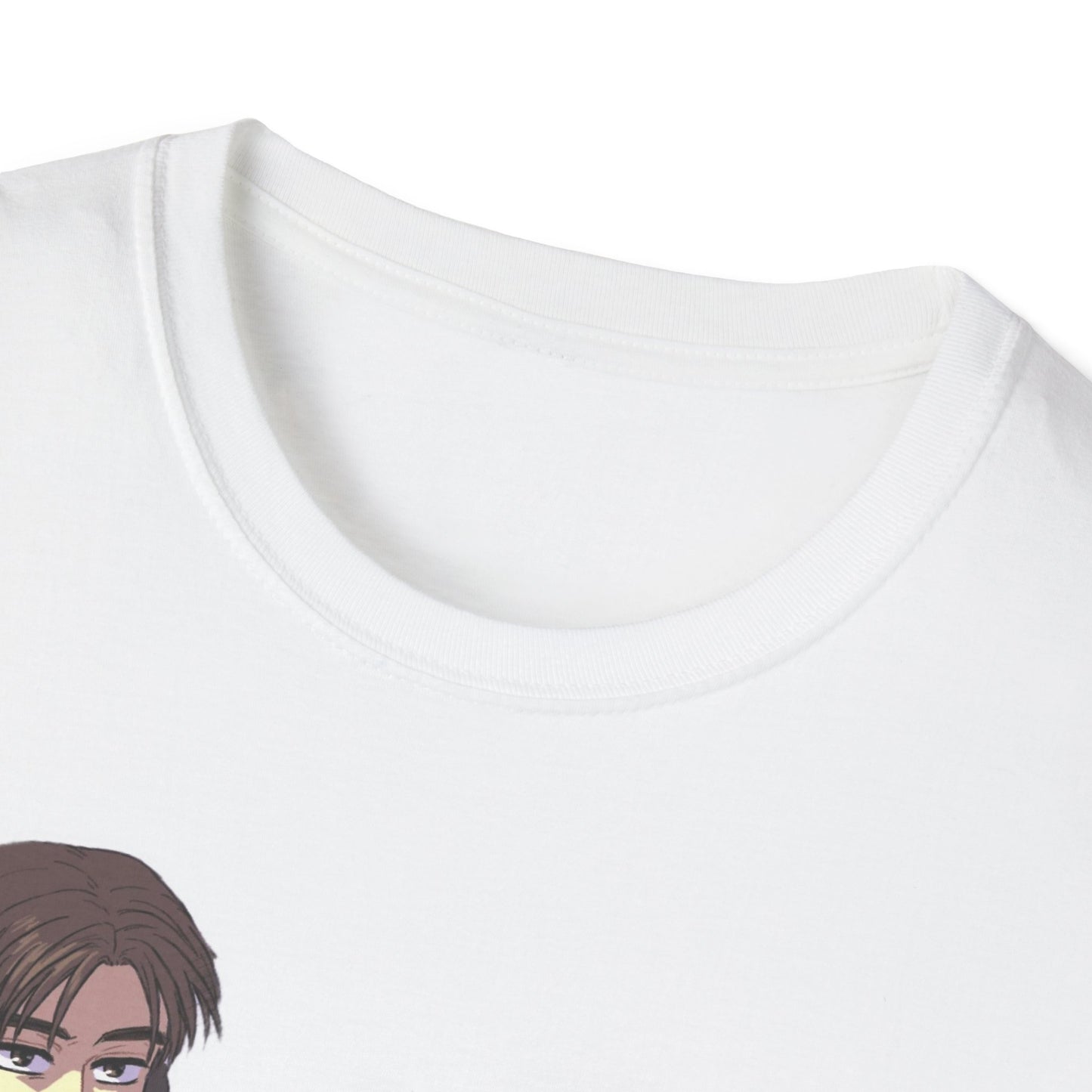 Anime-Inspired Unisex initial D 9 Softstyle T-Shirt, Graphic Tee, Casual Wear, Gift for Fans, Streetwear Style, Soft Cotton Top