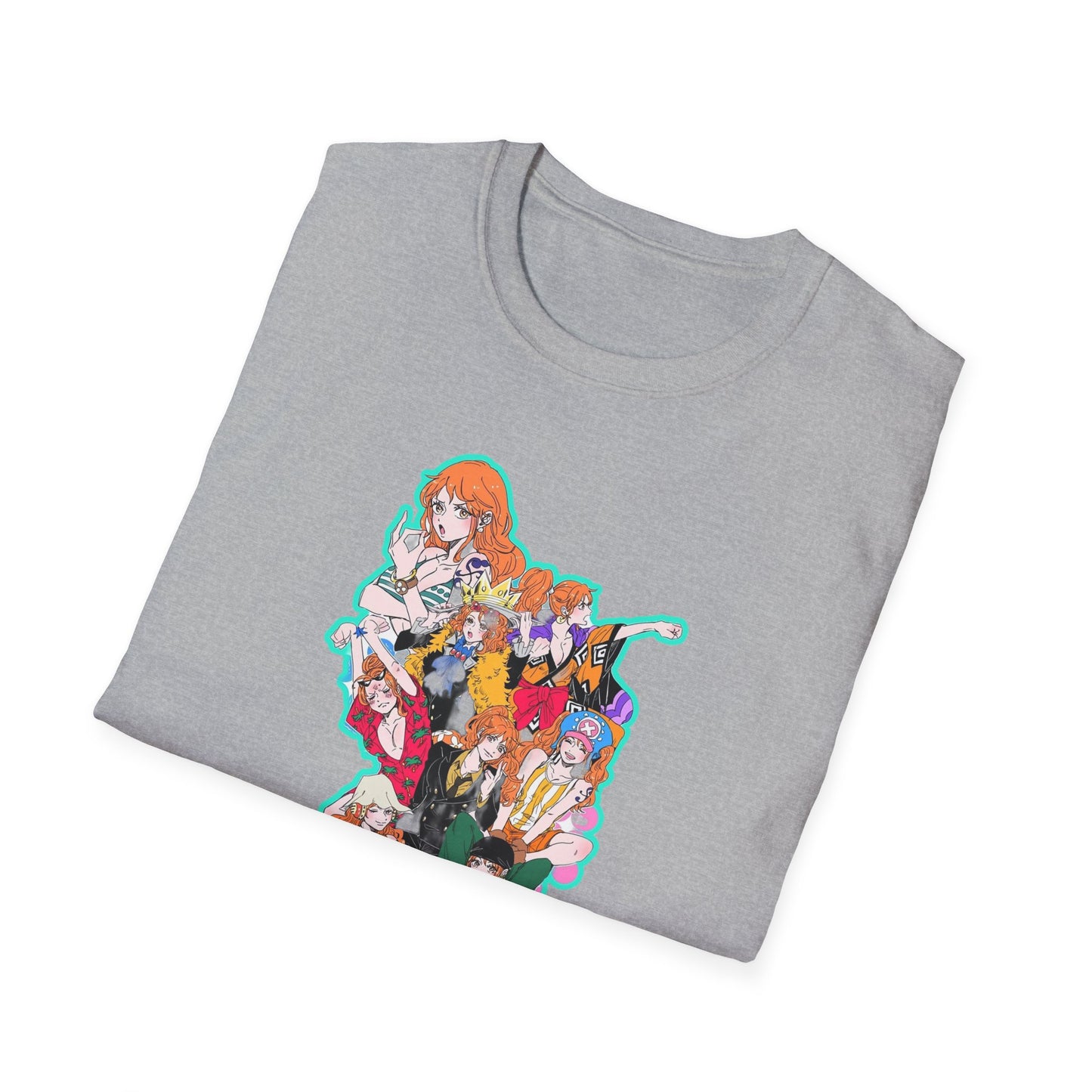 Whimsical Cartoon one piece 9 Character Unisex T-Shirt | Fun Graphic Tee, Gift for Fans, Casual Wear, Collectible Apparel, Birthday Gift