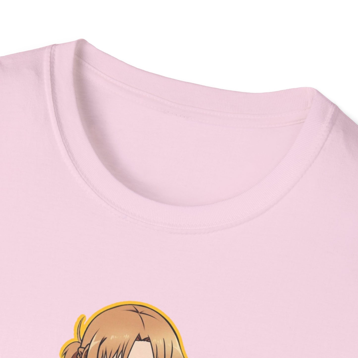 Cute Pancake Anime sao 2 T-Shirt, Fun Casual Wear, Kawaii Gift, Food Lover Style, Unique Graphic Tee, Perfect for Everyday Comfort