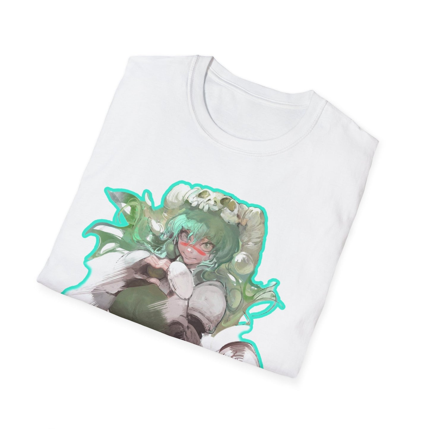 Whimsical Character bleach style 1 Graphic Tee, Cute Anime Shirt, Fantasy Apparel, Perfect Gift for Anime Lovers, Unisex Softstyle T-Shirt