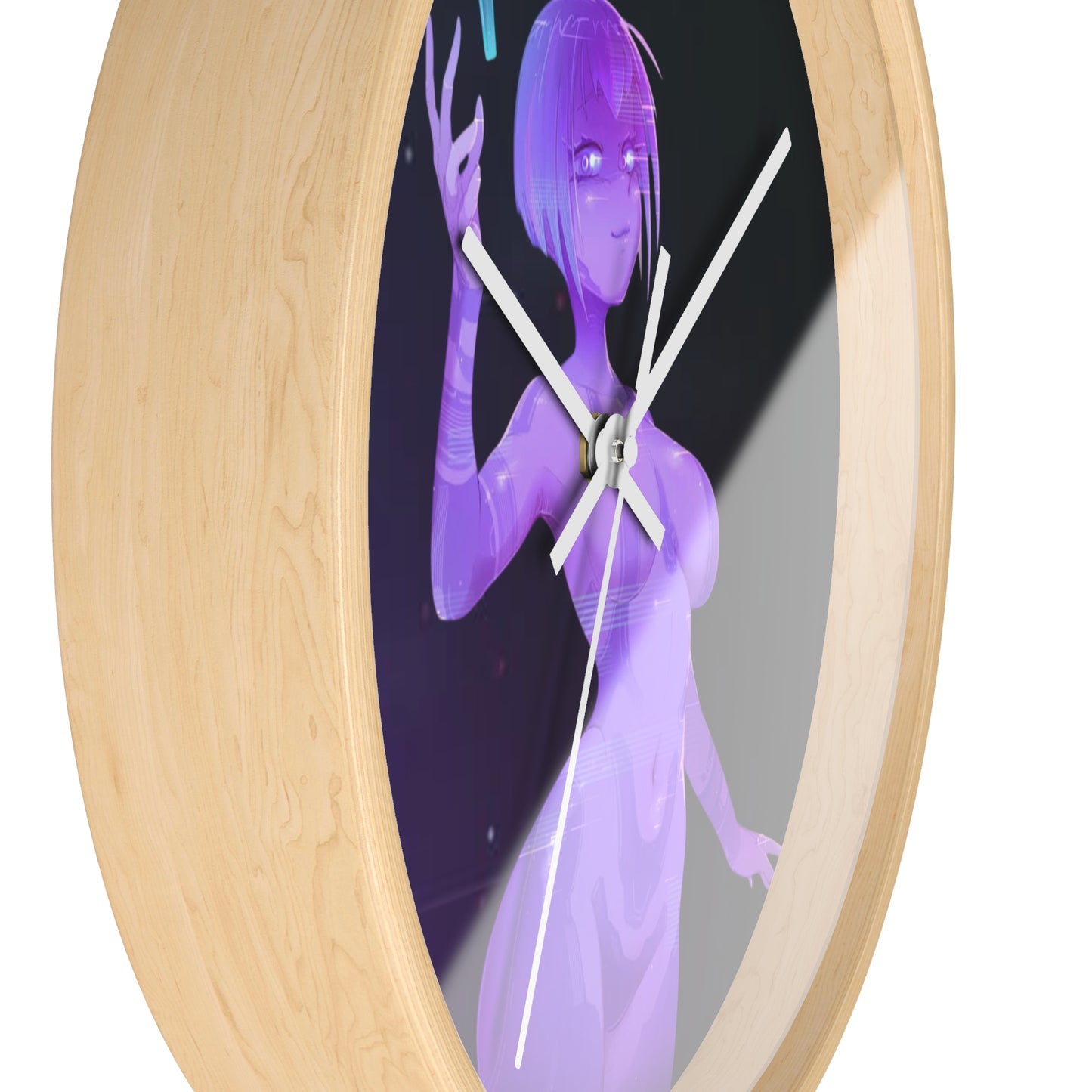 Anime Character Wall Clock | Unique Decor for Fan, Stylish Timepiece, Gift for Otaku, Bedroom Wall Art, Home Decor