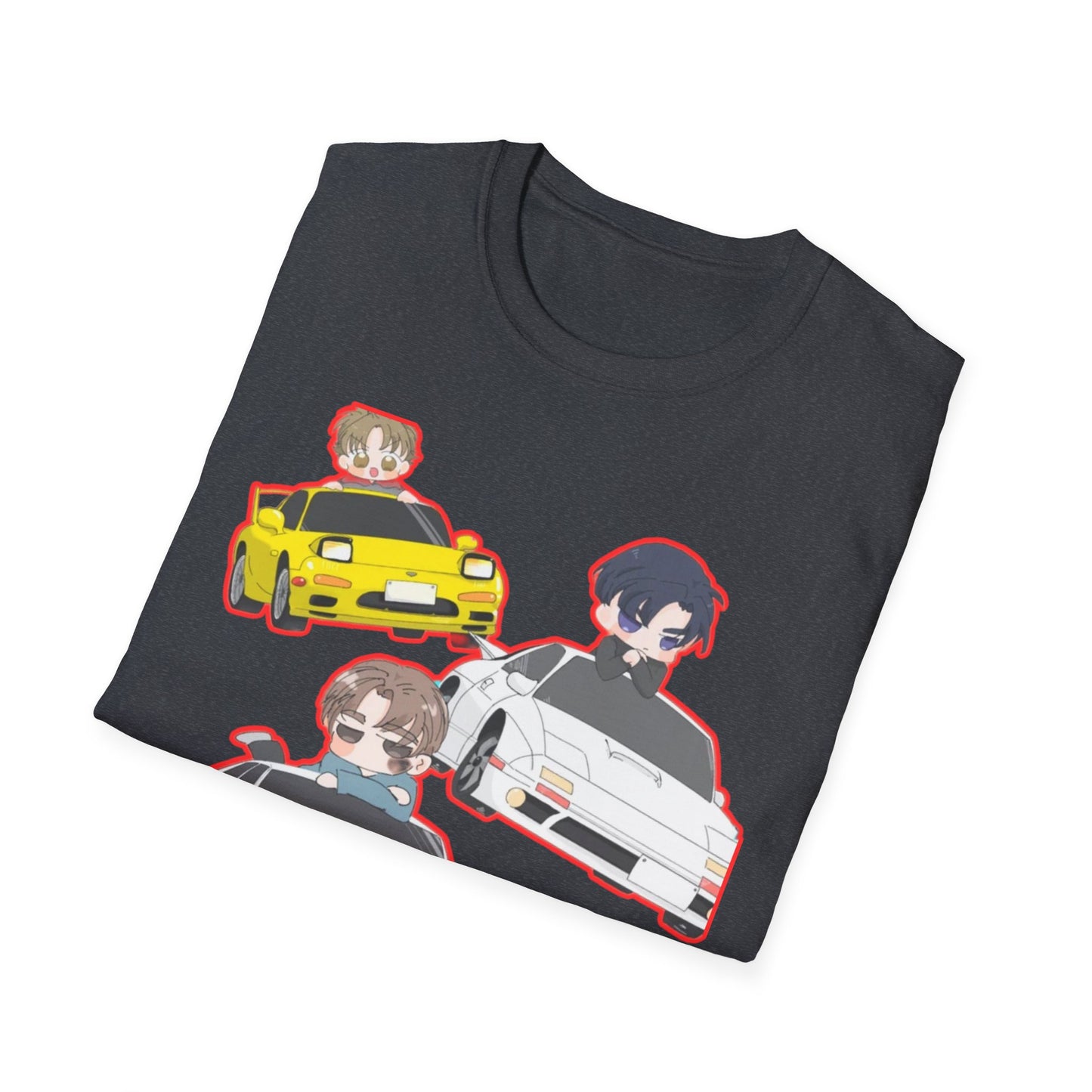 Anime Car initial D 2 Enthusiast T-Shirt, Cool Graphic Tee, Unisex Design, Perfect Gift for Gamers, Casual Streetwear, Fun Summer Shirt
