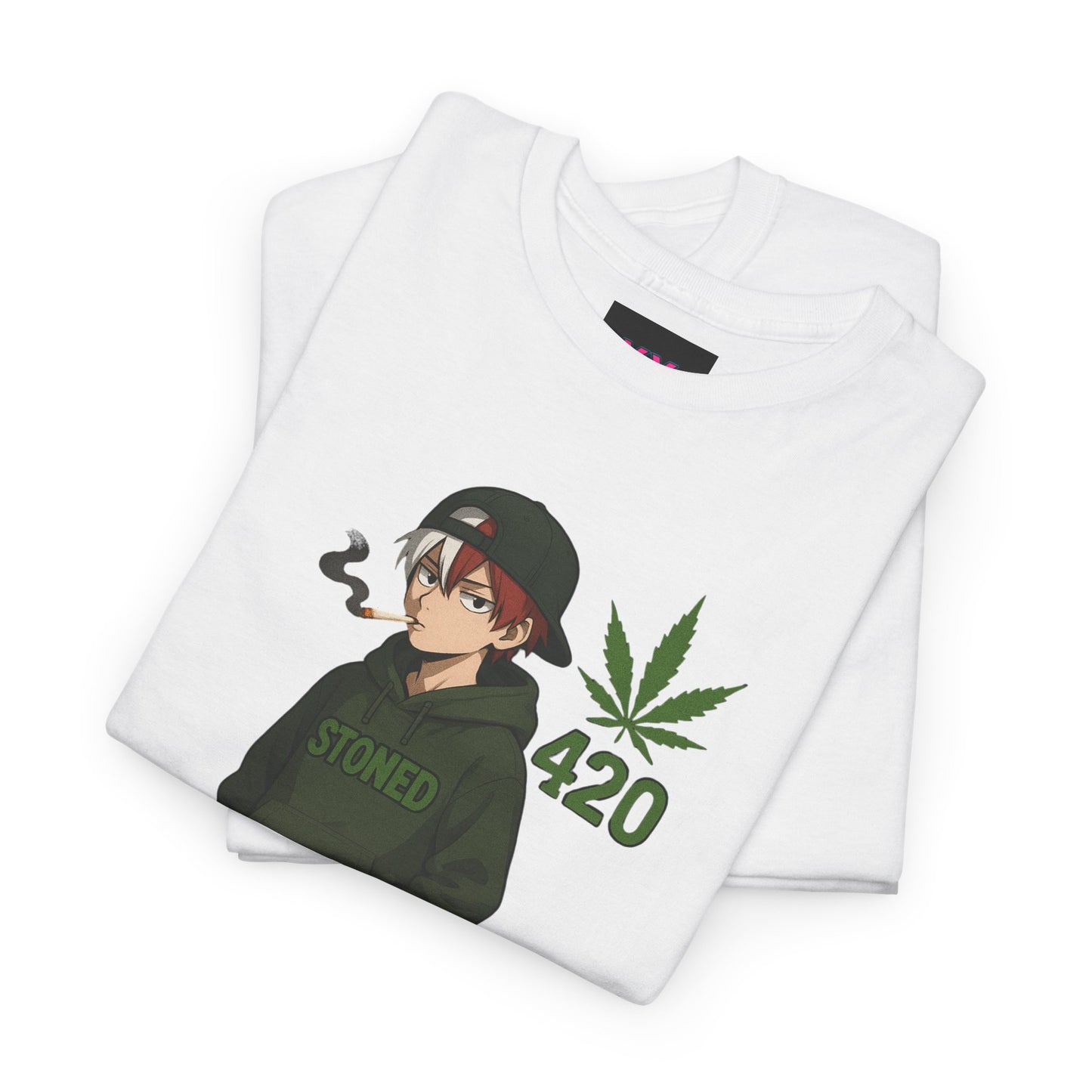Anime-Inspired Unisex Heavy Cotton Tee, Streetwear, Gamer Style Shirt, Cool Graphic T-Shirt, Casual Anime Fashion, Perfect for 420 [...]