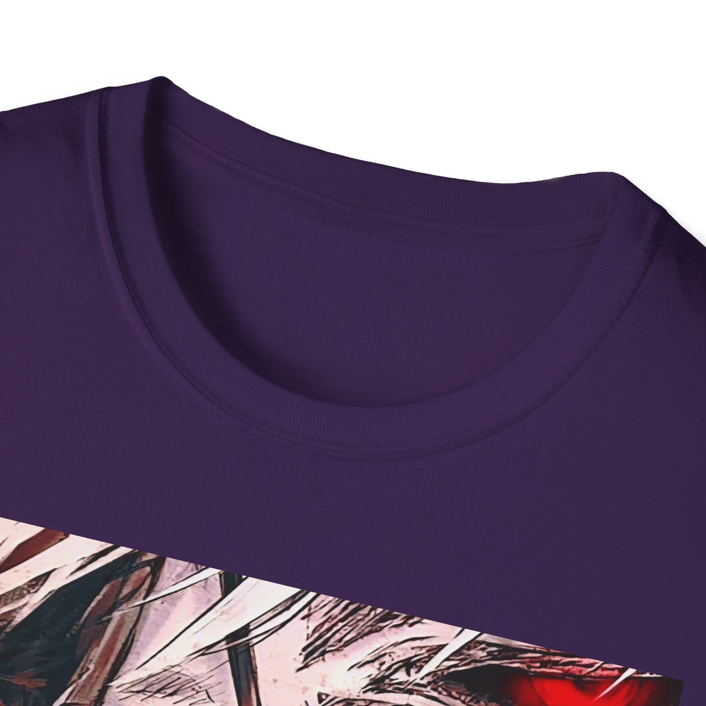 Anime-Inspired Graphic tokyo ghoul styleT-Shirt for Fans, Casual Wear, Birthday Gift, Unisex Softstyle Tee, Perfect for Conventions, Manga Enthusiasts