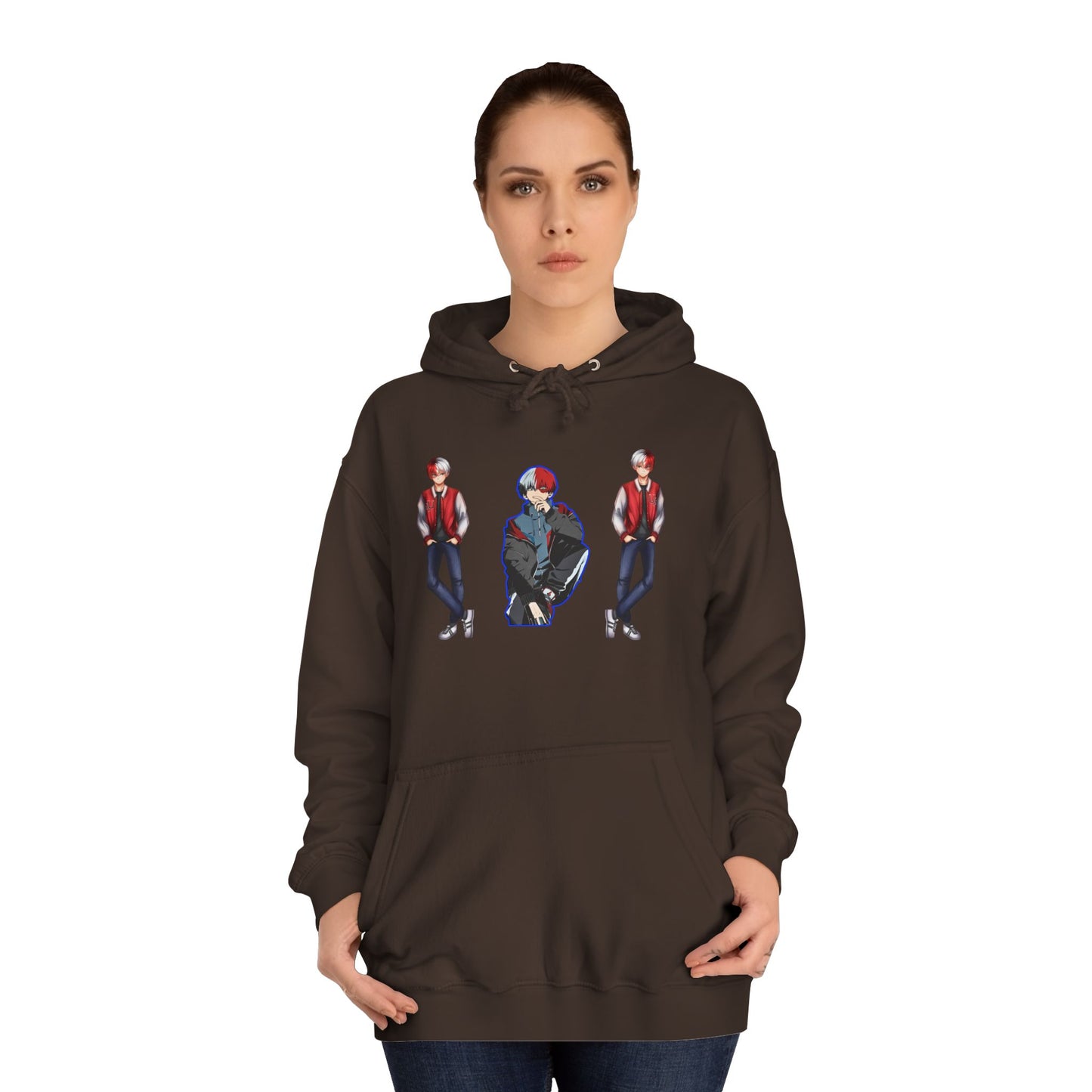 Hero school toto style Hoodie, Cozy Casual Wear, Gift for Students, Streetwear, Music Events, College Hoodie, Graphic Sweater