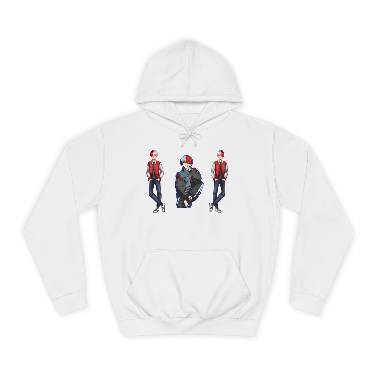 Hero school toto style Hoodie, Cozy Casual Wear, Gift for Students, Streetwear, Music Events, College Hoodie, Graphic Sweater