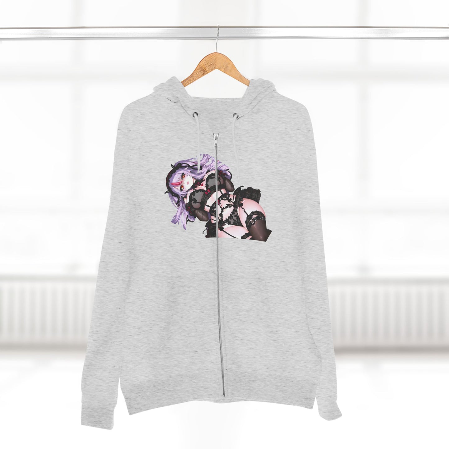 Anime-Inspired Unisex Zip Hoodie - Perfect for Fans, Anime Lovers, Cosplay, or Casual Wear, Gifts for Birthdays and Conventions