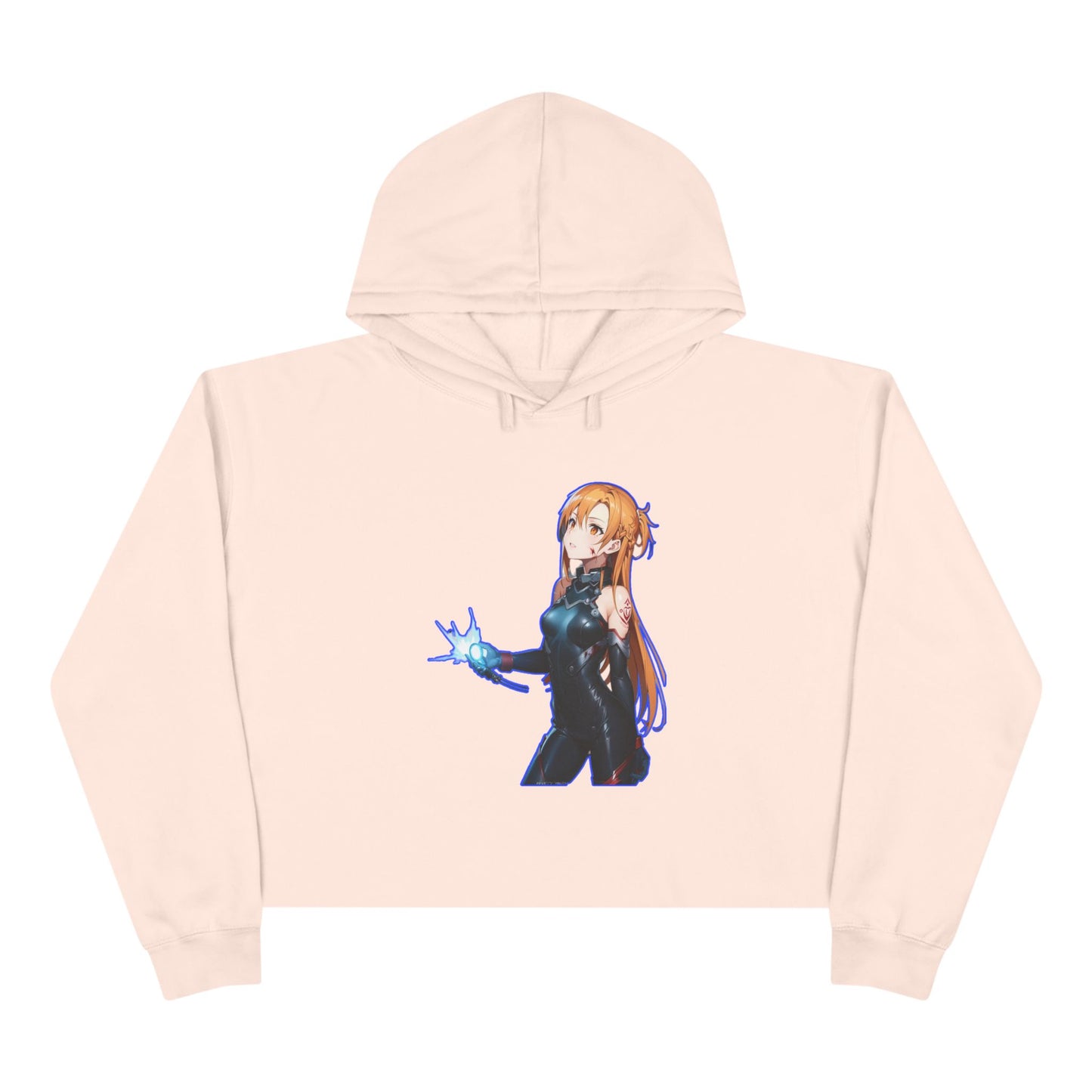 Copy of Trendy Crop Hoodie sao 2 with Unique Designs, Anime Aesthetic, Casual Streetwear, Gift for Fans, Fashion Statement