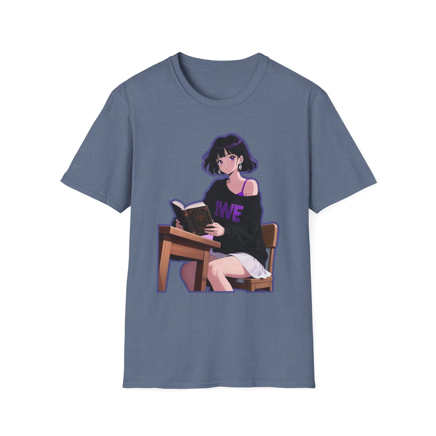 Charming Anime sailor moon 5 Reader T-Shirt | Perfect for Book Lovers, Gift for Students, Cozy Wear, Casual Style, Unique Tee