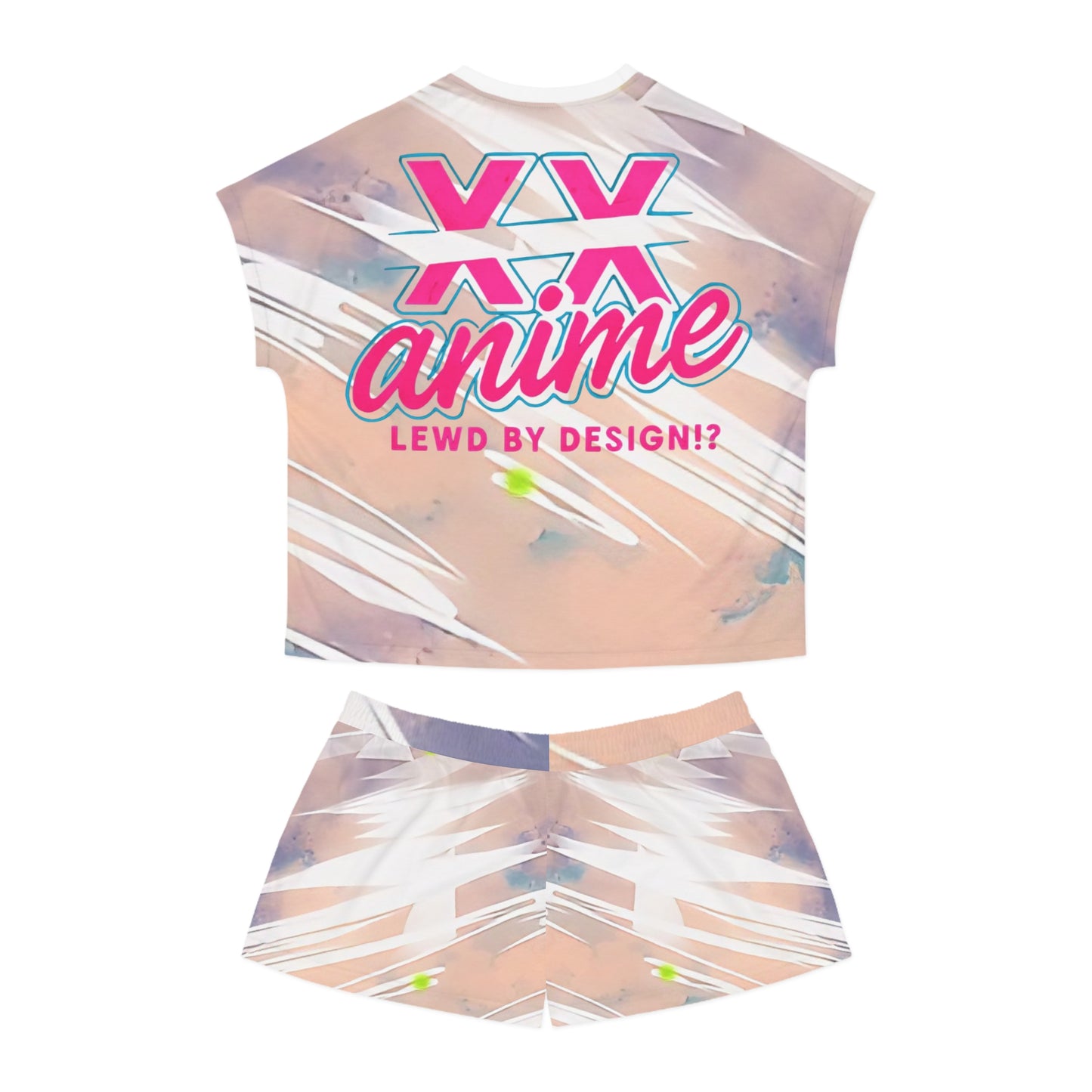 Anime-Inspired soa 2 Women's Short Pajama Set - Cozy Sleepwear, Unique Gift for Anime Lovers, Cute Loungewear for Relaxation, Perfect for [...]