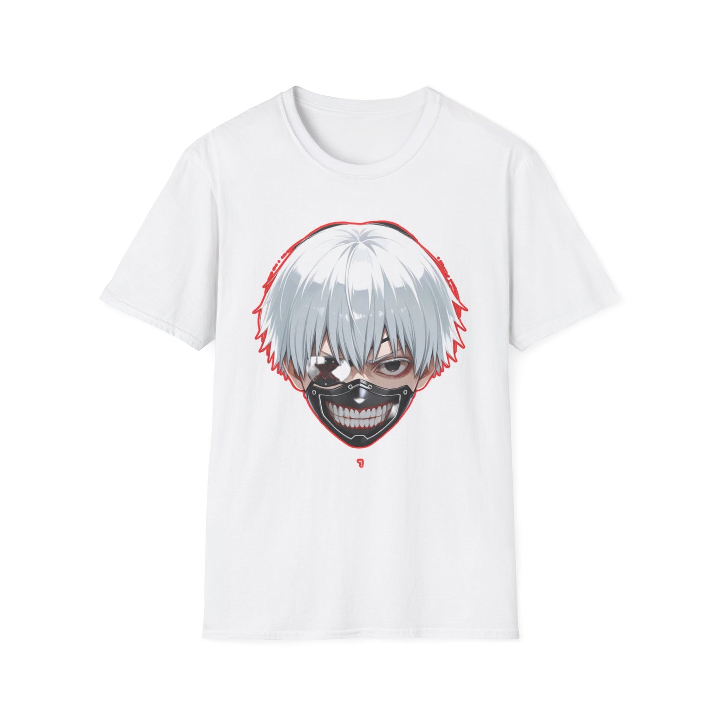 Anime Graphic T-Shirt Tokyo ghoul style 8, Unisex Casual Tee, Art for Anime Lovers, Unique Fashion, Gift for Otaku, Trendy Streetwear