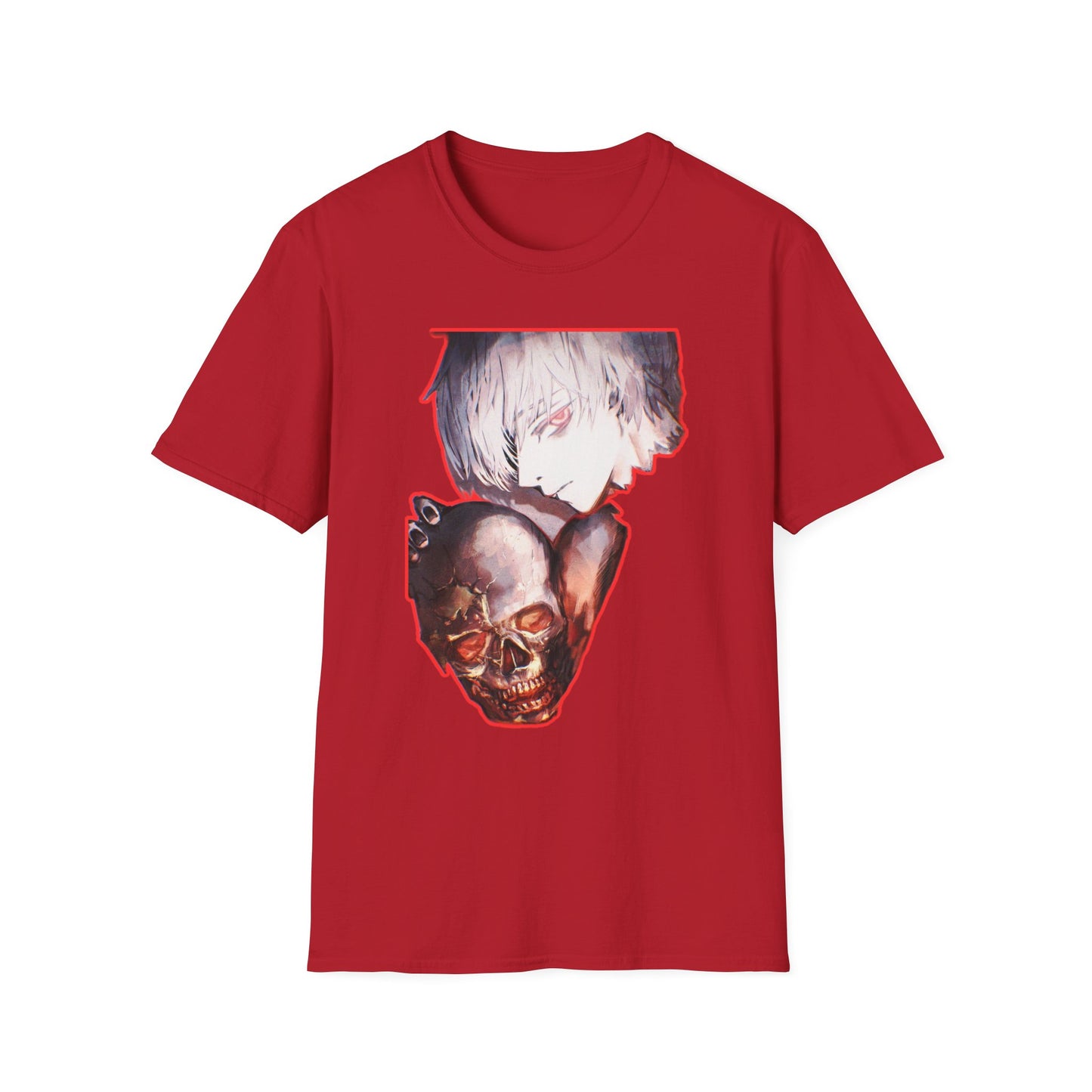 Gothic Graphic Tee tokyo ghoul style 4, Unisex Softstyle T-Shirt with Skull Design, Edgy Fashion, Anime Lovers Apparel, Perfect for Casual Wear, Gift for [...]