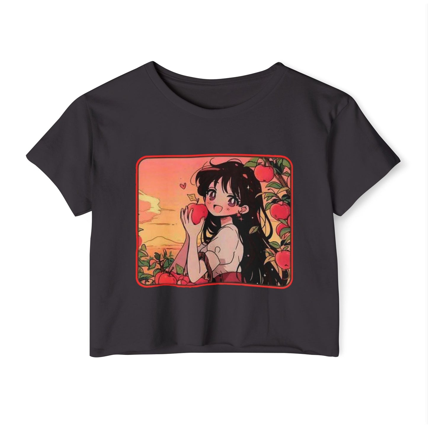 Women's Festival sailor moon 8 Crop Top, Boho Top, Summer Shirt, Cute Graphic Tee, Festival Attire, Gift for Music Lovers, Outdoor Concert Wear