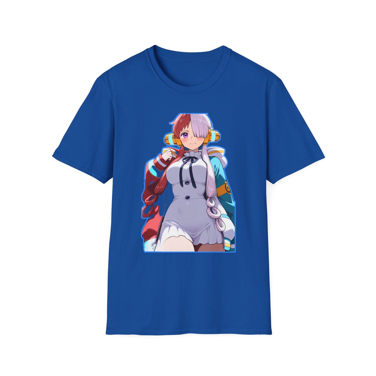 Anime-Inspired one piece 4 Unisex Softstyle T-Shirt, Graphic Tee, Casual Wear, Gift for Otaku, Everyday Comfort