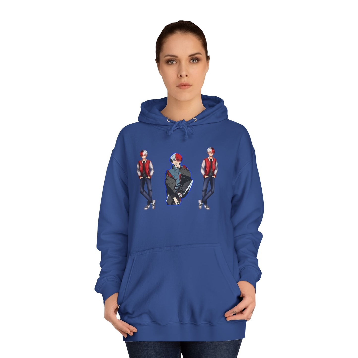 Hero school toto style Hoodie, Cozy Casual Wear, Gift for Students, Streetwear, Music Events, College Hoodie, Graphic Sweater