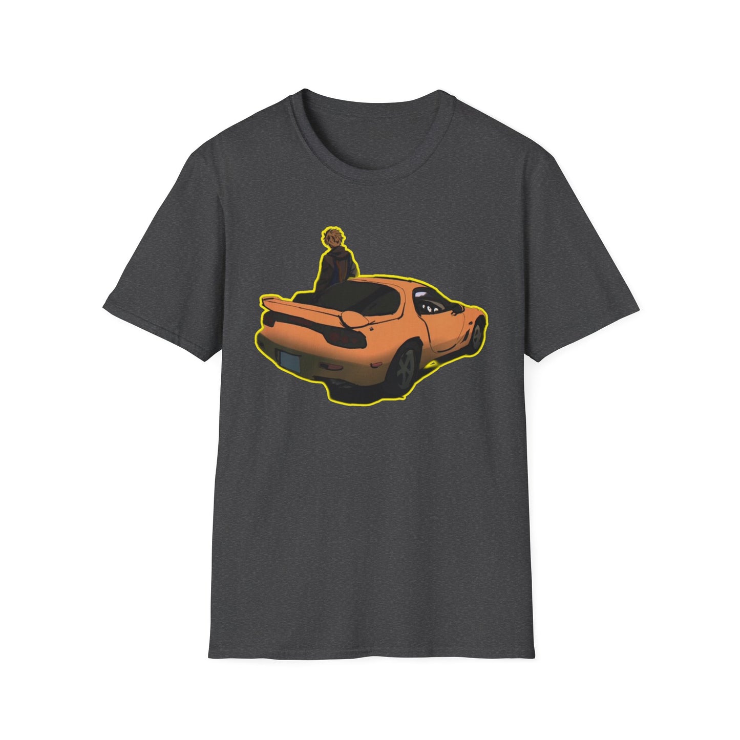 Vibrant Car Art initial D 8 Unisex Softstyle T-Shirt, Casual Graphic Tee, Gift for Car Enthusiasts, Unique Apparel for Everyday Wear, Retro [...]