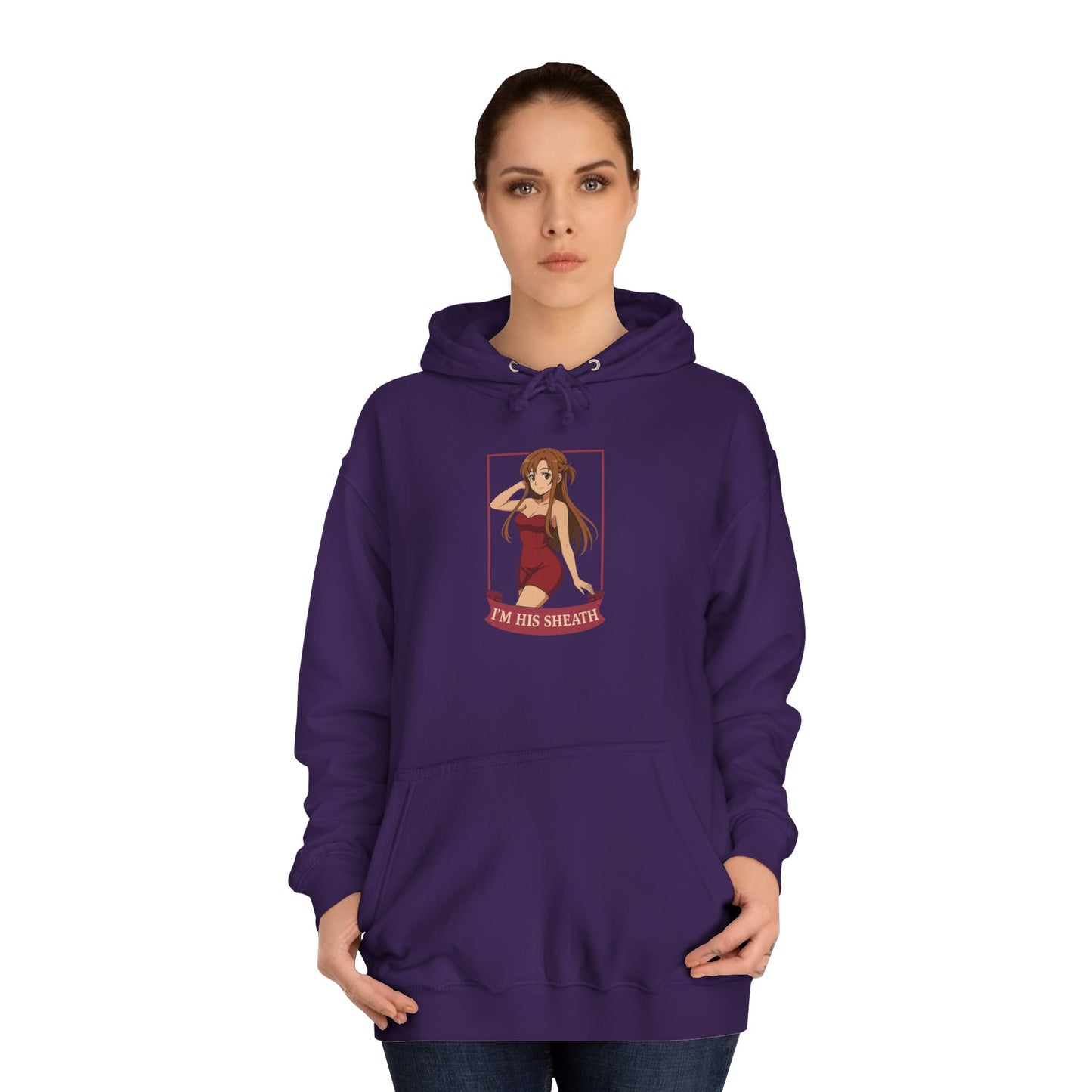 Anime-Inspired Unisex College Hoodie, Comfortable Casual Wear, Unique Graphic Sweatshirt, Trendy Gifts for Students, Streetwear Style