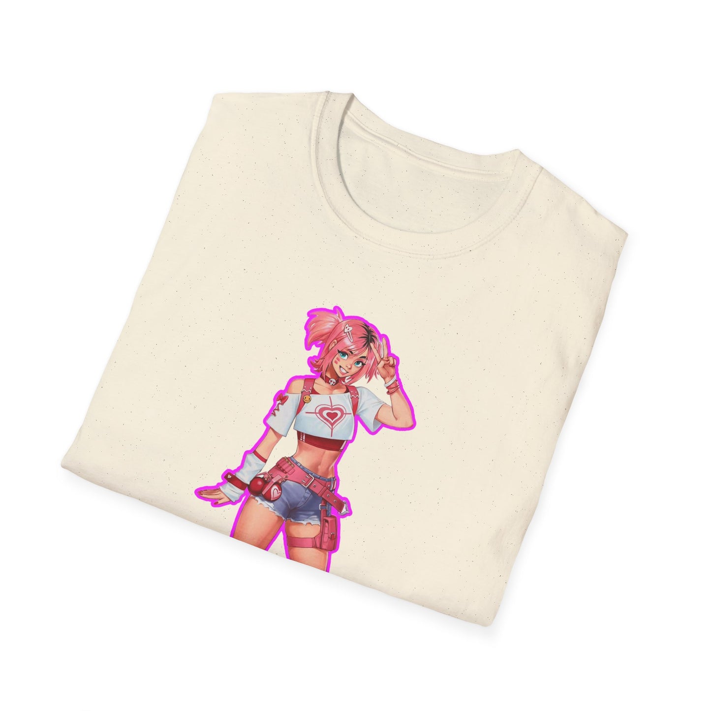 Vibrant Graphic spooky season fortnite 2Tee, Unisex Softstyle T-Shirt, Trendy Casual Wear, Perfect for Parties, Gift for Anime Lovers, Unique Statement Shirt