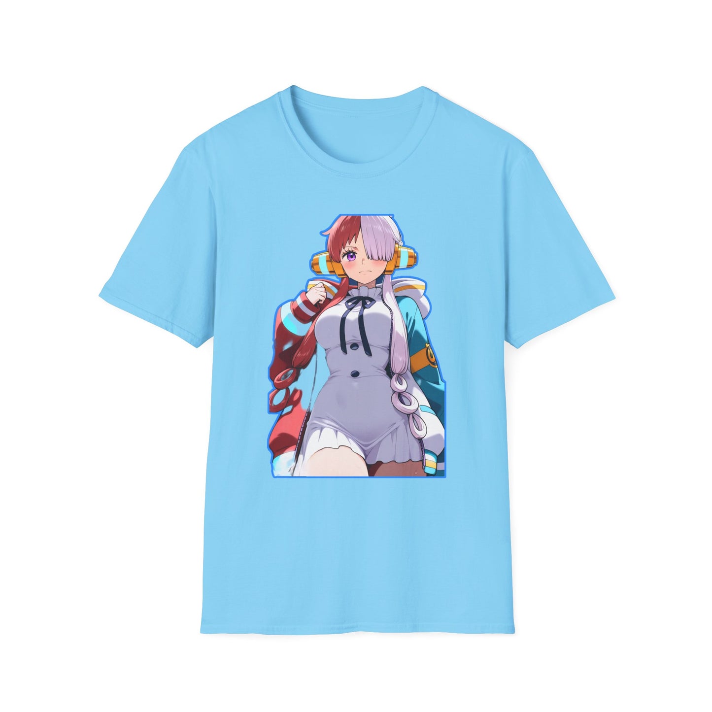 Anime-Inspired one piece 4 Unisex Softstyle T-Shirt, Graphic Tee, Casual Wear, Gift for Otaku, Everyday Comfort