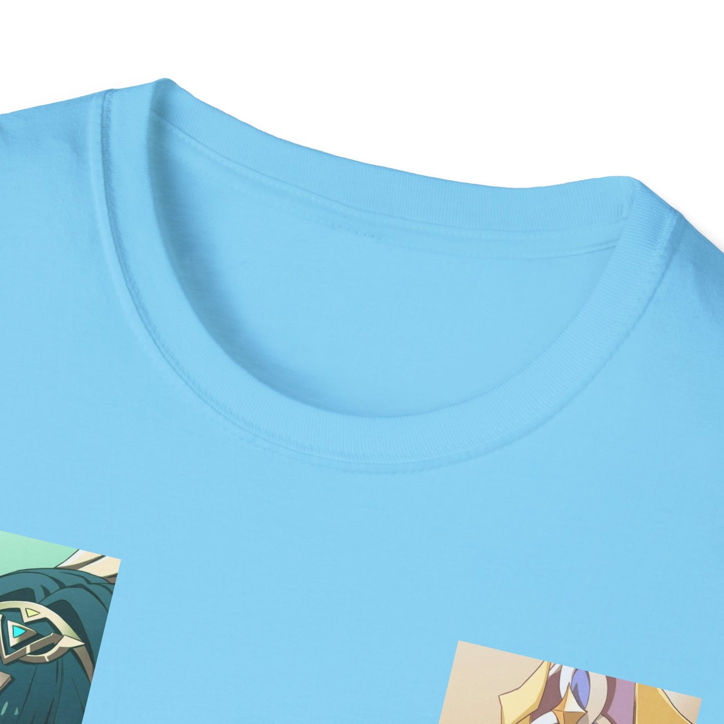 Anime-Inspired Unisex trio 2 Softstyle T-Shirt, Graphic Tee, Casual Wear, Gift for Anime Fans, Unique T-Shirt, Comfortable Streetwear