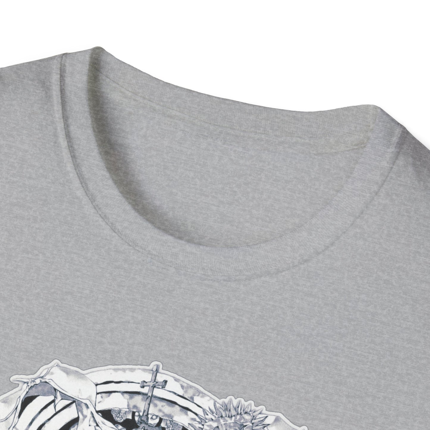 Unisex Graphic T-Shirt dn style - Gothic Art Design, Casual Wear, Men’s and Women’s Gifts, Street Style, Music Festival Attire