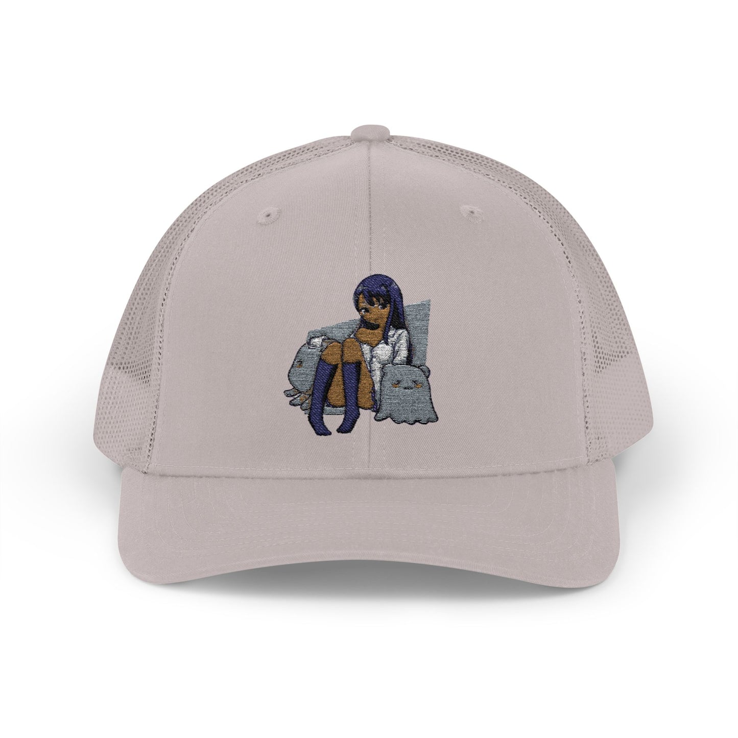 Chic Embroidered Snapback Trucker Cap, Stylish Hat for Women, Casual Fashion Accessory, Perfect Gift, Summer Vibes