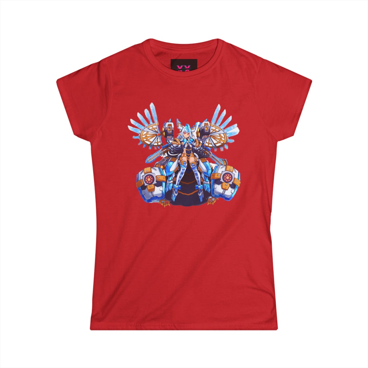 Drykage Women's Softstyle Tee, Cute Anime Gift, Casual Shirt, Fun Graphic Tee, Trendy Anime Fashion