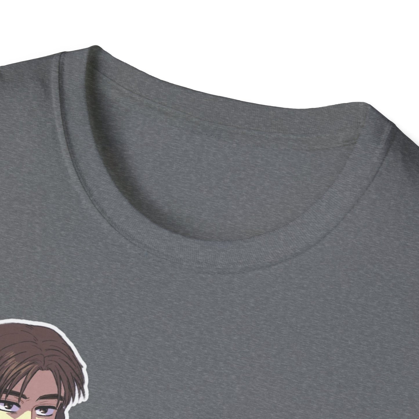 Anime-Inspired Unisex initial D 9 Softstyle T-Shirt, Graphic Tee, Casual Wear, Gift for Fans, Streetwear Style, Soft Cotton Top