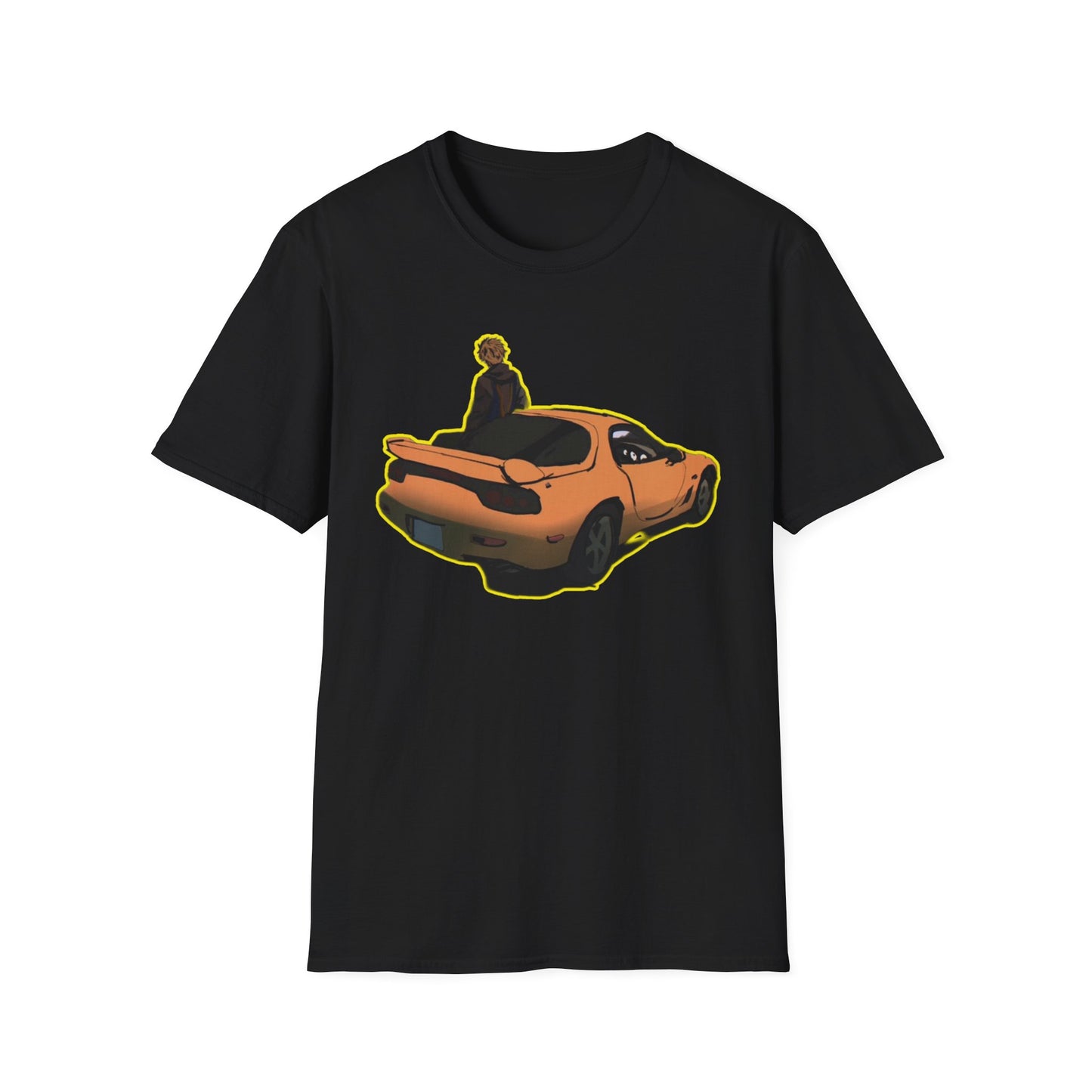 Vibrant Car Art initial D 8 Unisex Softstyle T-Shirt, Casual Graphic Tee, Gift for Car Enthusiasts, Unique Apparel for Everyday Wear, Retro [...]