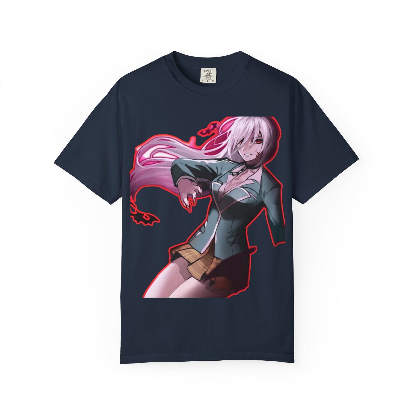 Anime-Themed T-Shirt Featuring Bold Artwork