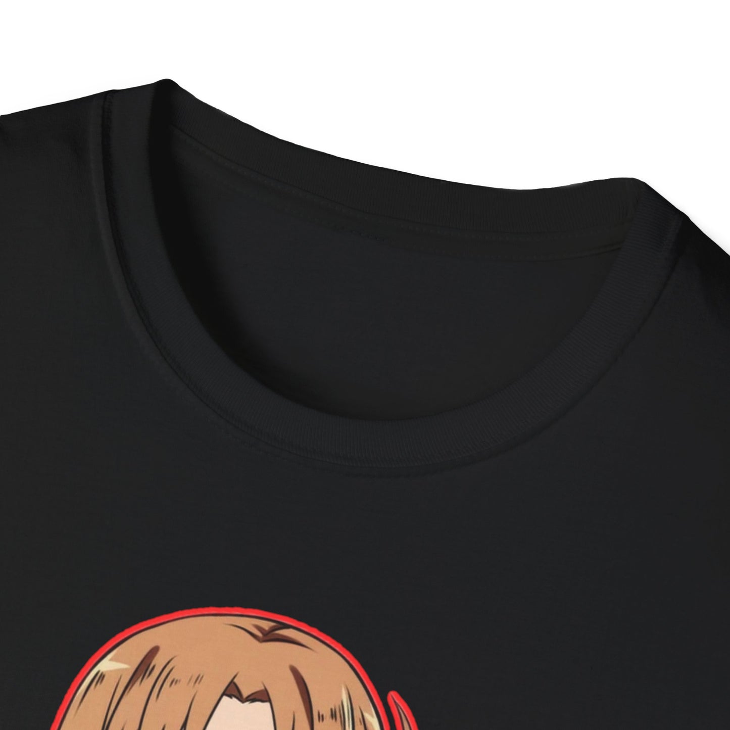 Anime Character Pancakes  sao Unisex Softstyle T-Shirt, Cute Graphic Tee, Gift for Fans, Casual Wear, Cosplay Event