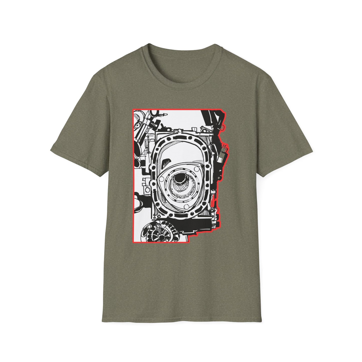 Automotive initial D 16 Eye Art T-Shirt, Gearhead Apparel, Car Enthusiast Gift, Unique Graphic Tee, Vehicle Lover's Top, Creative Statement Shirt