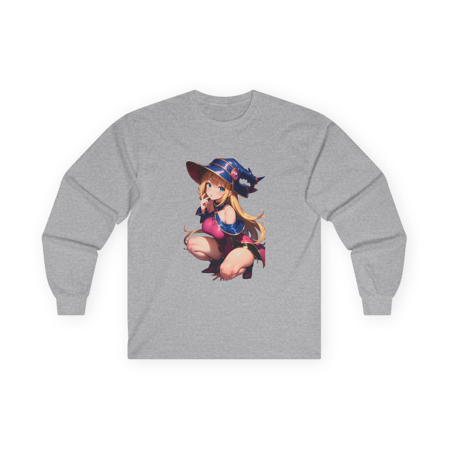 Ygo dmocgal style Long Sleeve Tee, Unisex Cotton Tee, Anime Apparel, Casual Wear, Streetwear, Unique Gift for Fans