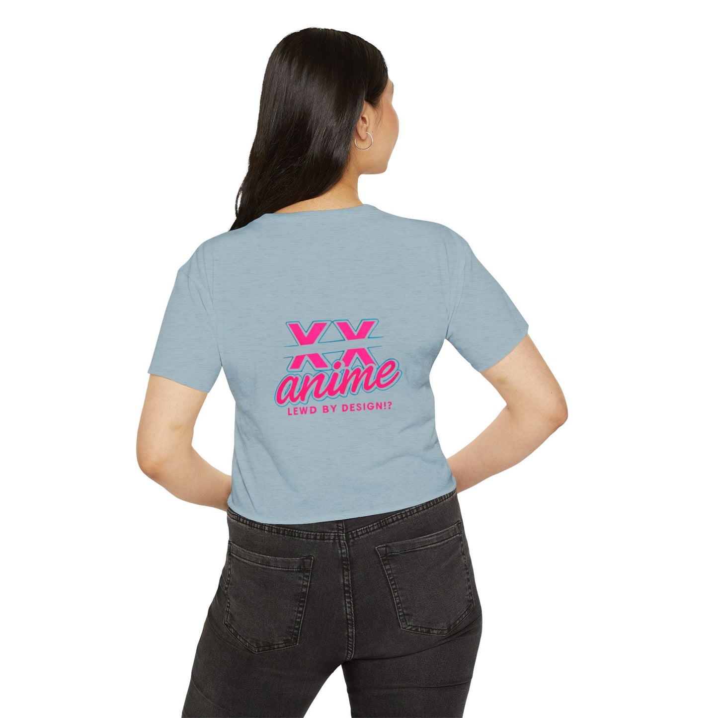 Anime-Inspired Women's naruto 2 Festival Crop Top, Trendy Crop Top, Cute Streetwear, Gift for Anime Lovers, Summer Festival Outfit, Edgy Anime Tee